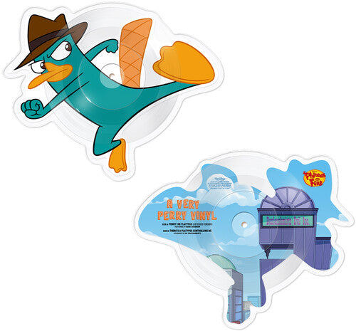 Phineas and Ferb - Perry the Platypus / There's a Platypus Controlling Me (Limited Edition, 10-Inch Vinyl, Die-Cut) Vinyl