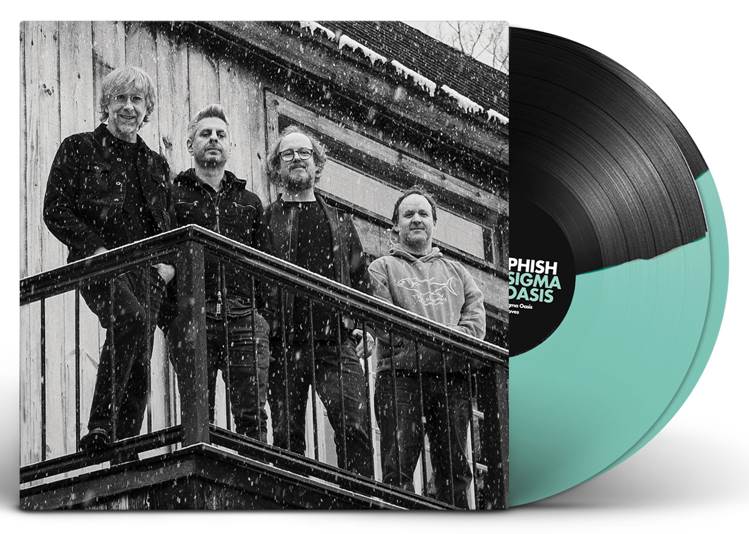 PHISH - Sigma Oasis [2LP] (Seafoam/Black Split Vinyl, first time on vinyl, gatefold, limited) Vinyl