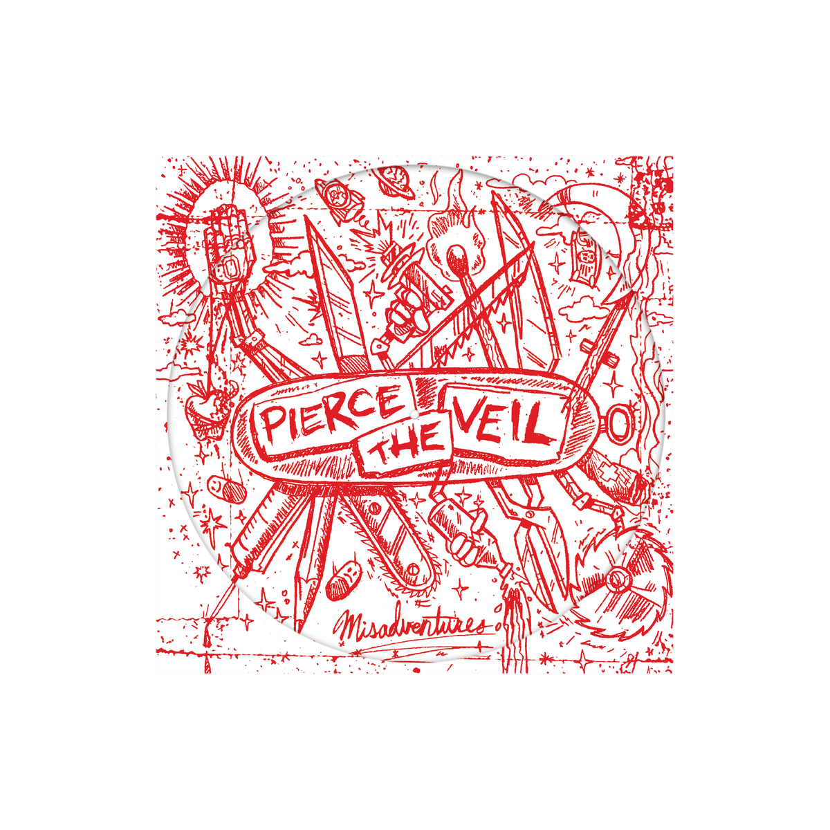 Pierce The Veil - Misadventures [Explicit Content] (Limited Edition, Picture Disc Vinyl) Vinyl
