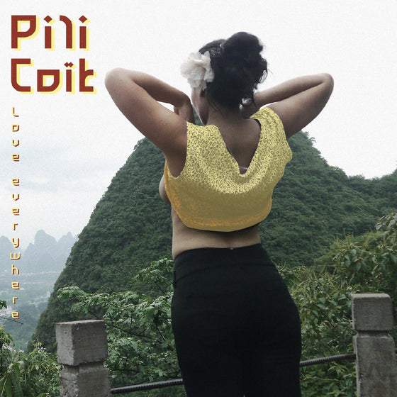 Pili CoÔt - Love Everywhere (RED CASSETTE) Cassette Pad Printed Red Shell Cassette w/ 5-panel J-Card