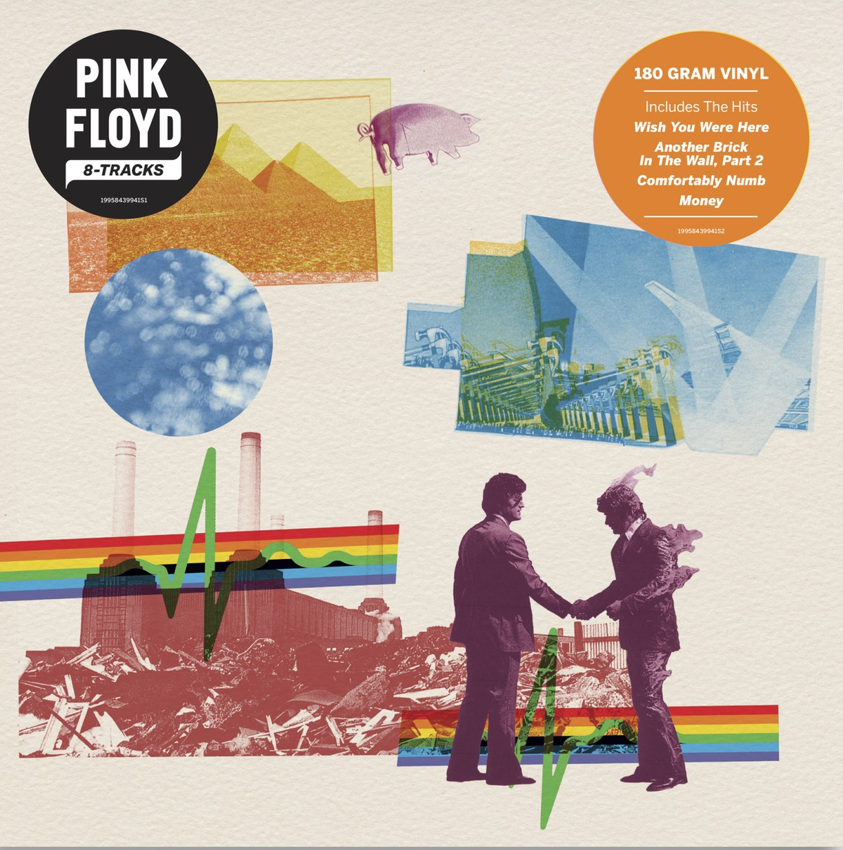 Pink Floyd - 8-Tracks (Limited Edition, 180 Gram Black Vinyl) Vinyl