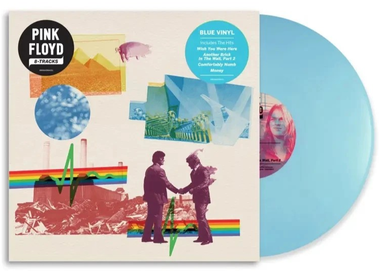 Pink Floyd - 8-Tracks (Limited Edition, 180 Gram Blue Colored Vinyl) [Import] Vinyl