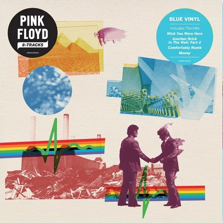 Pink Floyd - 8-Tracks (Limited Edition, 180 Gram Blue Colored Vinyl) [Import] Vinyl