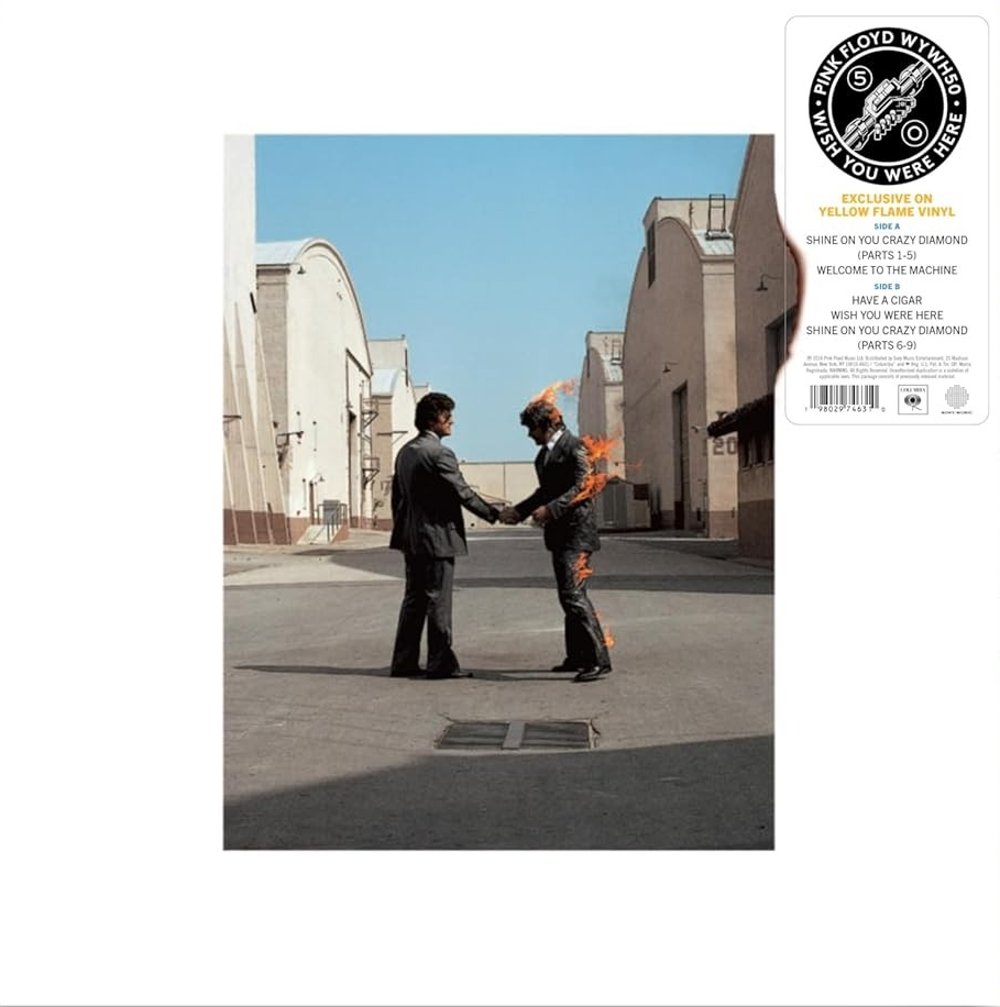 Pink Floyd - Wish You Were Here (Limited Edition, Yellow Flame Colored Vinyl) [Import] Vinyl