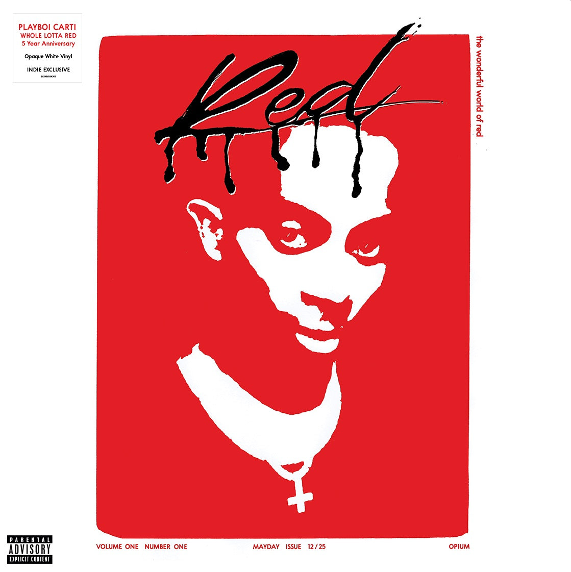 Playboi Carti - Whole Lotta Red (5 Year Anniversary Edition) (Indie Exclusive) [Rain Cloud White 2LP] [Alternate Cover] Vinyl