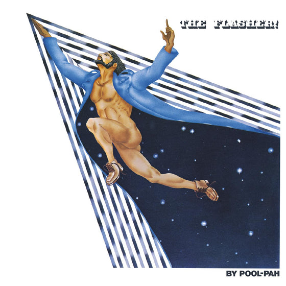 Pool-Pah - The Flasher (BLACK WITH WHITE SWIRL "NIGHT SKY" VINYL) Vinyl LP Black With White Swirl "Night Sky" Vinyl, 4-Page Insert