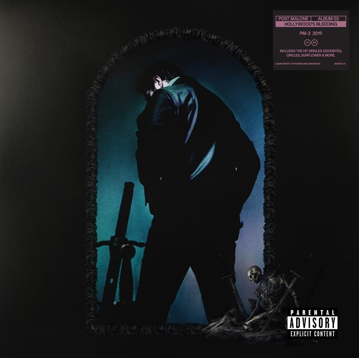 Post Malone - Hollywood'S Bleeding [Transparent Green] [2LP] Vinyl