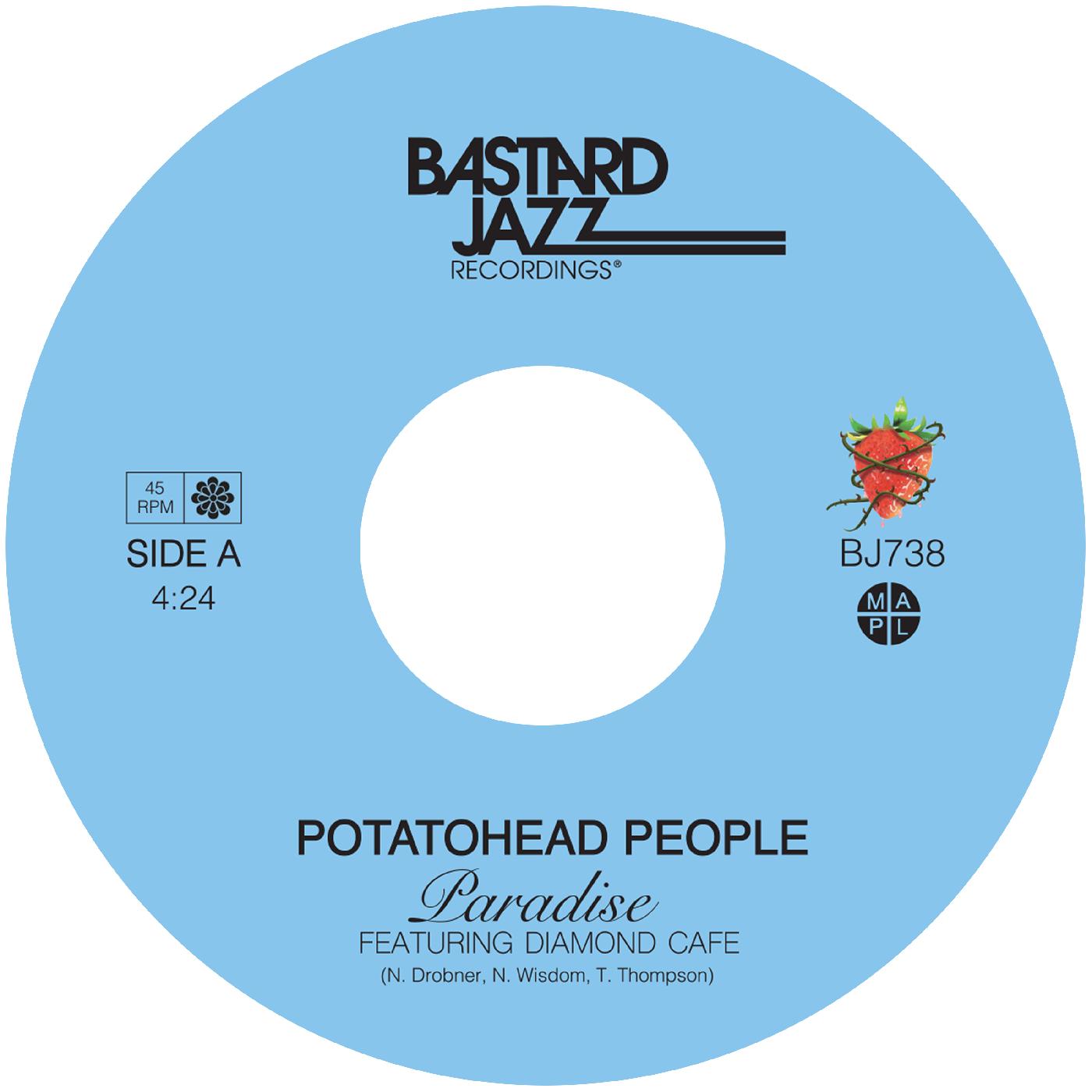 Potatohead People & Diamond Cafe - Paradise Vinyl 7", White Sleeve