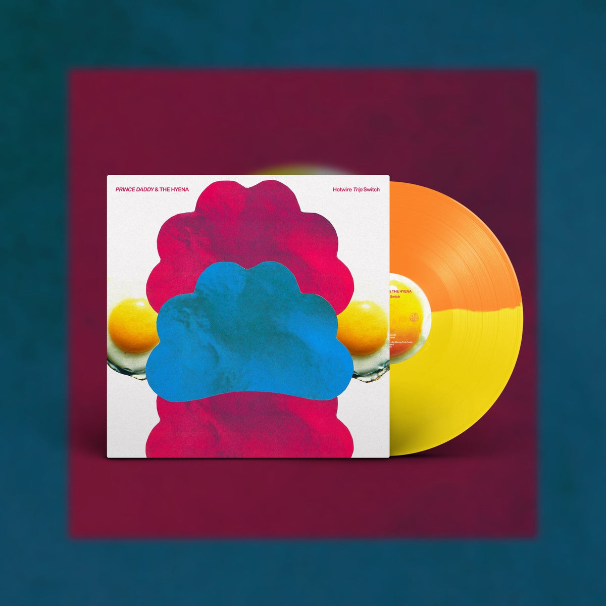 PRINCE DADDY & THE HYENA - Hotwire Trip Switch (Indie Exclusive) [Half Orange/Half Lemon Yellow] Vinyl