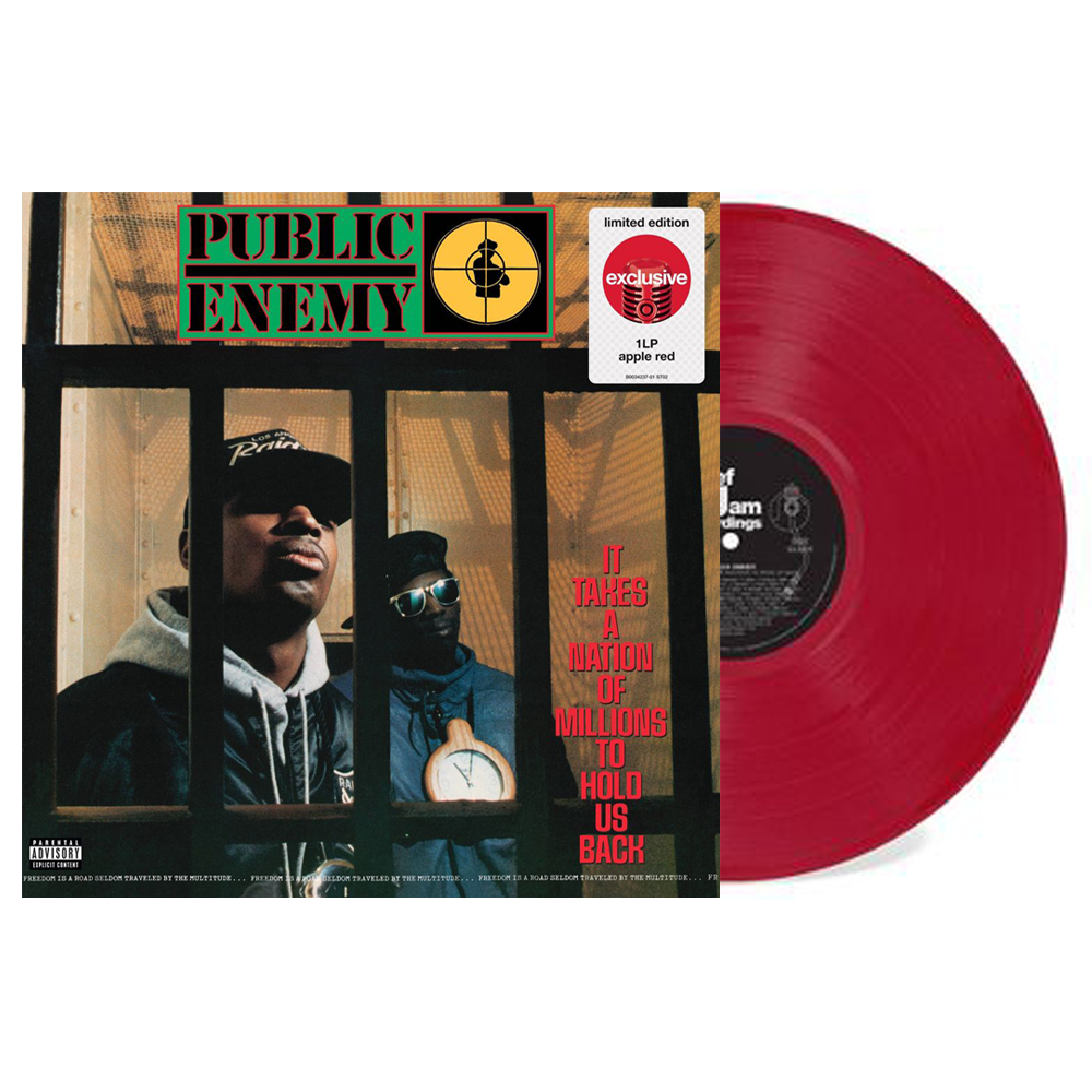 Public Enemy - It Takes A Nation Of Millions To Hold Us Back (Limited Edition, Apple Red Colored Vinyl) Vinyl