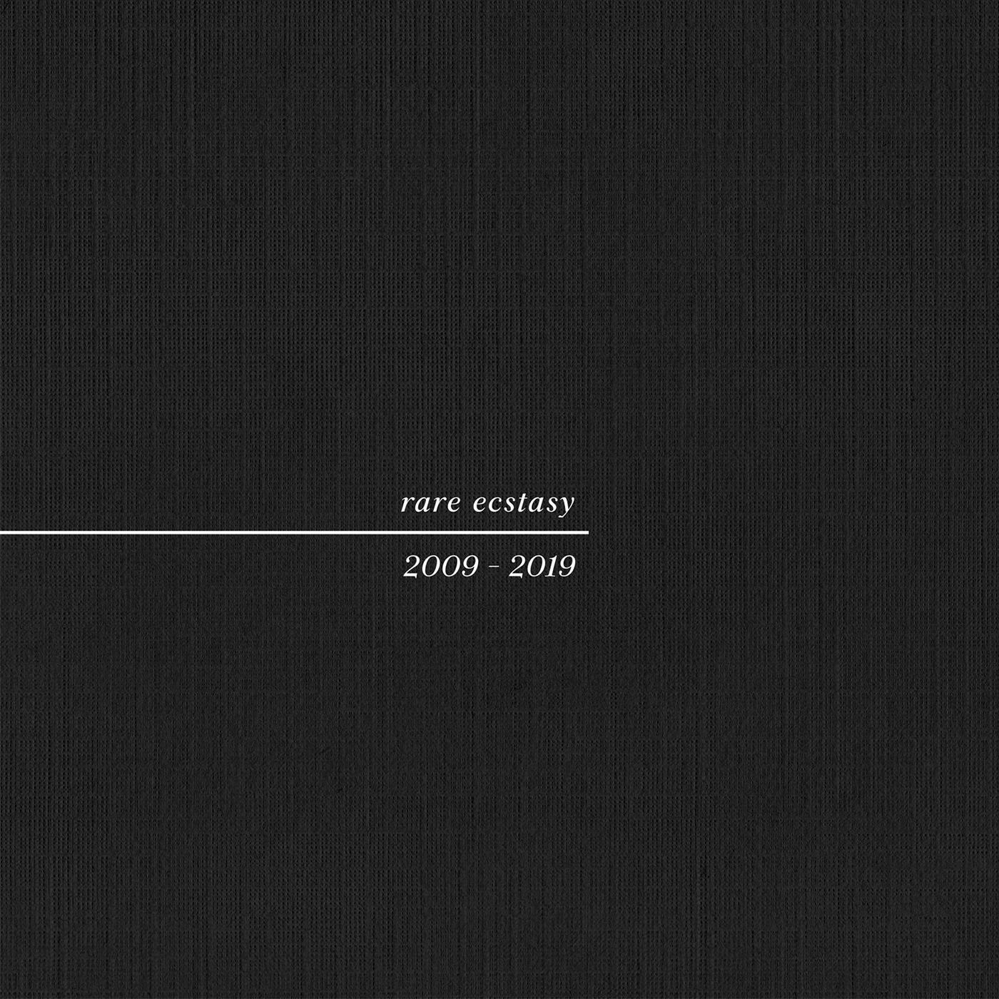 Pure X - Rare Ecstasy 2009 - 2019 Vinyl LP Gatefold LP Jacket with Foil Stamp on Front & Back Cover.
