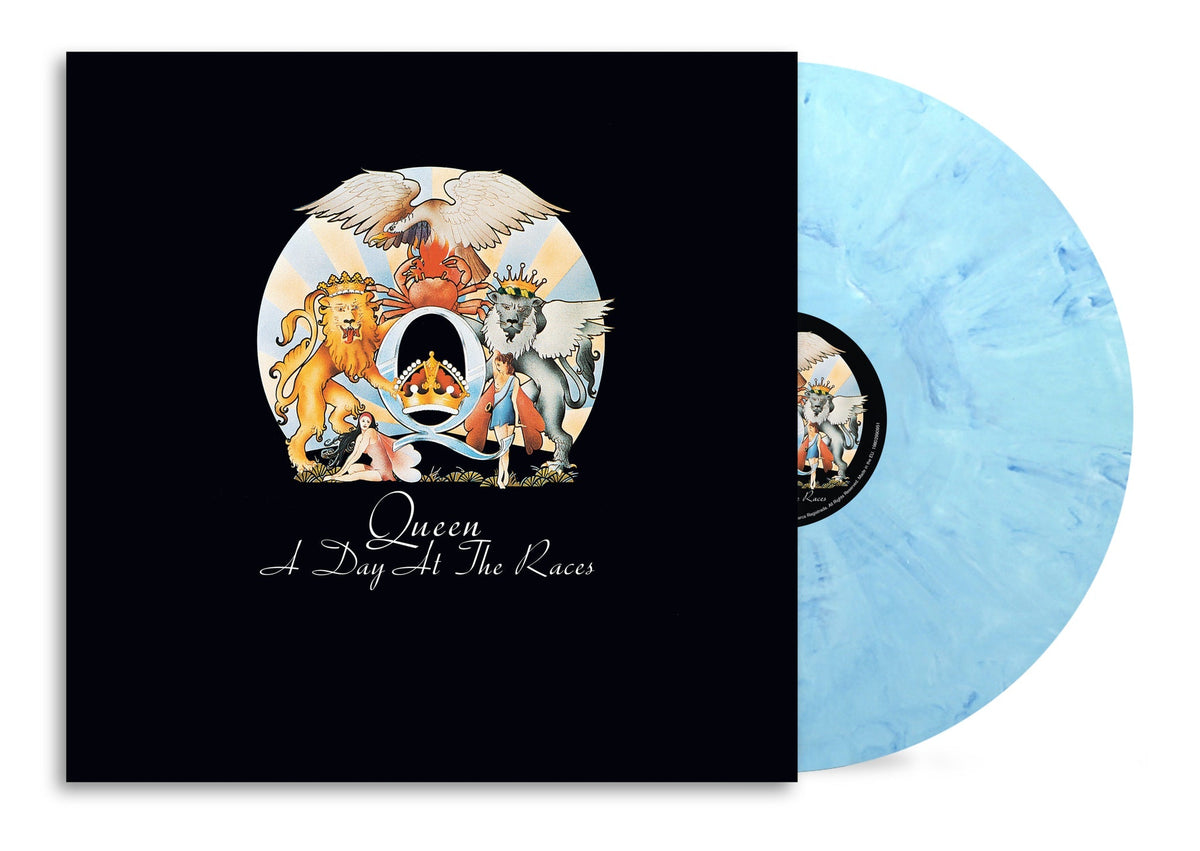 Queen - A Day At The Races (Indie Exclusive) [Blue Marbled Vinyl] Vinyl