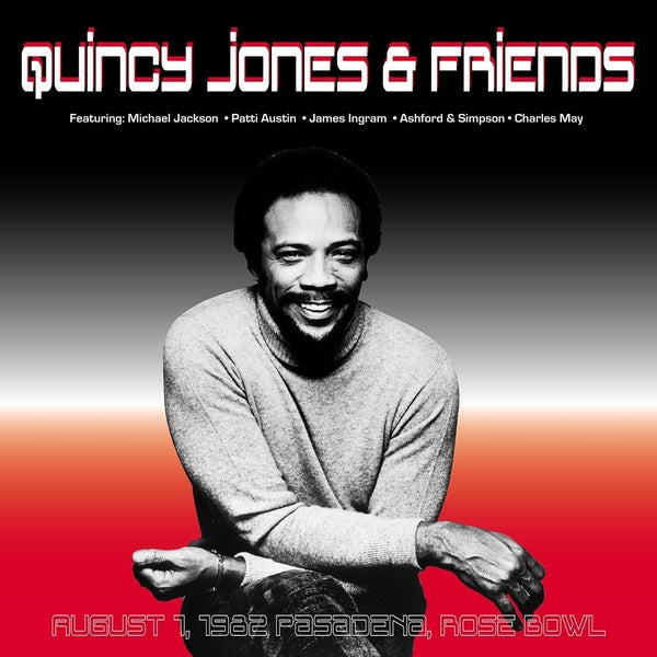 QUINCY JONES & FRIENDS - August 1, 1982 - Pasadena, Rose Bowl Vinyl LP