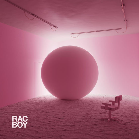 RAC - BOY (CLEAR PINK VINYL) Vinyl 2LP Gatefold 2LP - 320gsm Matte, 140g "Pink Glass" vinyl for the standard, Plain black paper inner s