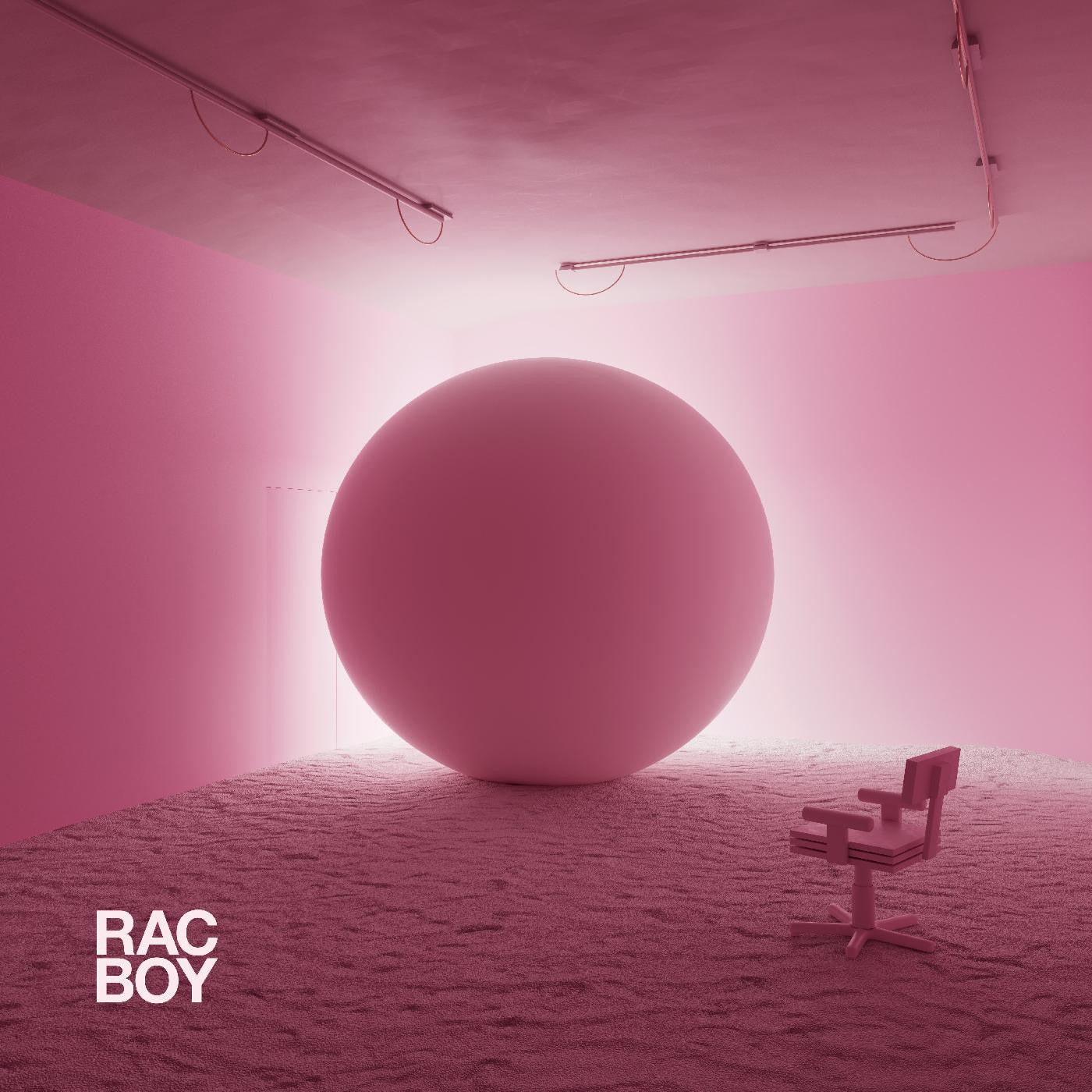 RAC - Boy [Opaque Pink & White Splatter Vinyl] Vinyl 2LP Gatefold - 320gsm Matte, 140g Opaque Pink & White Splatter for the Limited Edition, Plain black