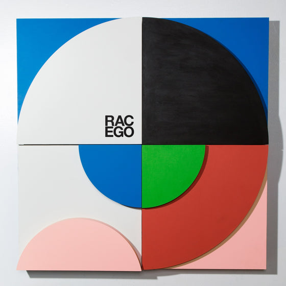 RAC - EGO (CLEAR VINYL) Vinyl 2LP Clear vinyl in printed inner sleeves housed in a 5mm spined sleeve.