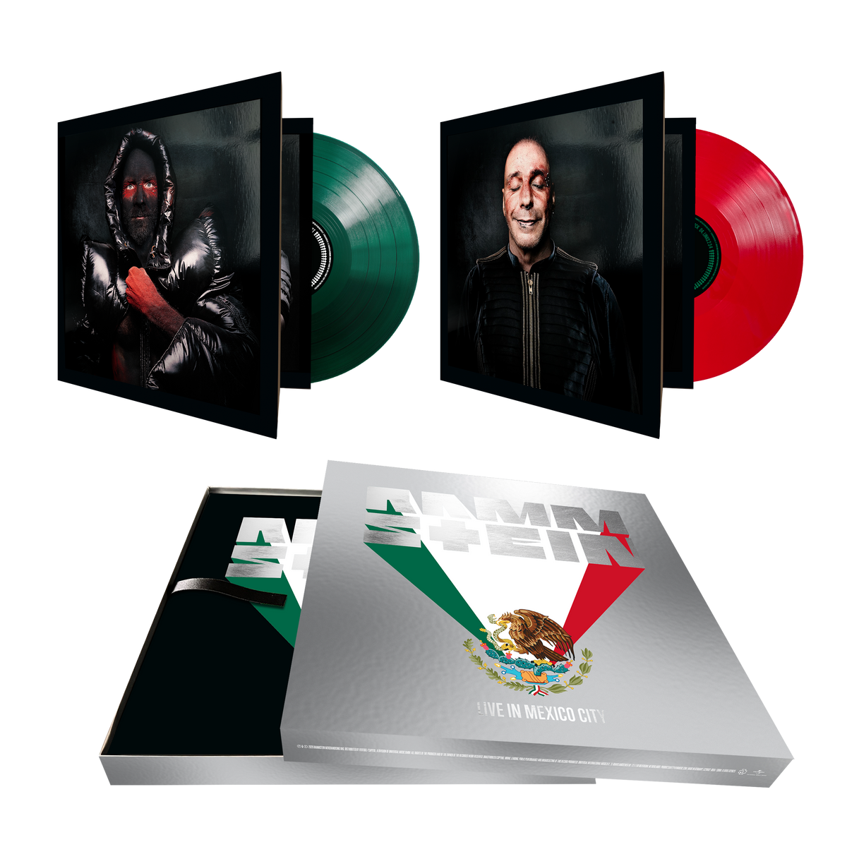 RAMMSTEIN - LIVE IN MEXICO CITY (Limited, 180G, 45 RPM) [Color Vinyl] [4LP] Vinyl