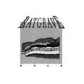Ratgrave - Rock Vinyl LP 180gsm 12" vinyl in reverse board printed sleeve w/ 3mm spine. [w/ download card]