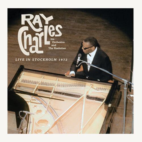 Ray Charles - Live In Stockholm 1972 (140 Gram Vinyl) Vinyl LP Single Sleeve