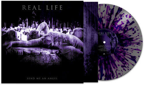 Real Life - Send Me An Angel [Purple/Silver Splatter] Vinyl