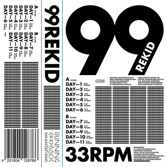 REKID - 99 Vinyl LP