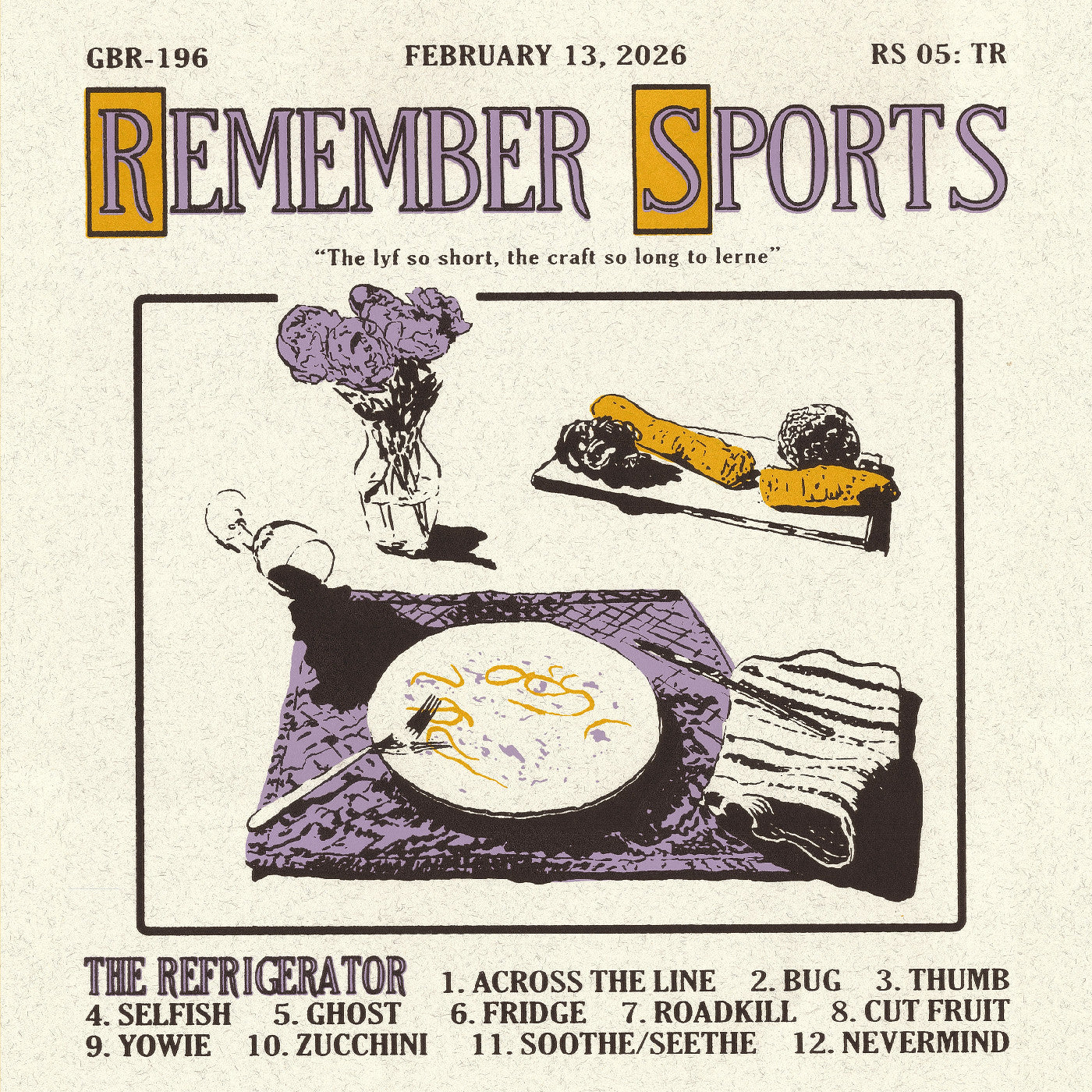 Remember Sports - The Refrigerator Vinyl