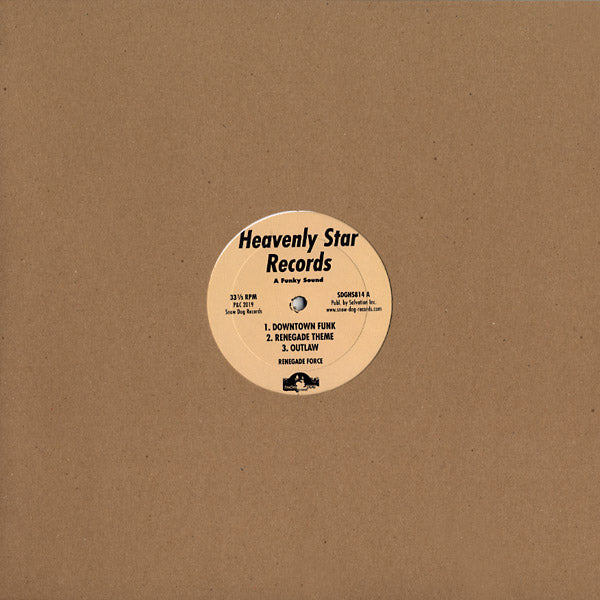 RENEGADE FORCE - Renegade Force Vinyl 12"