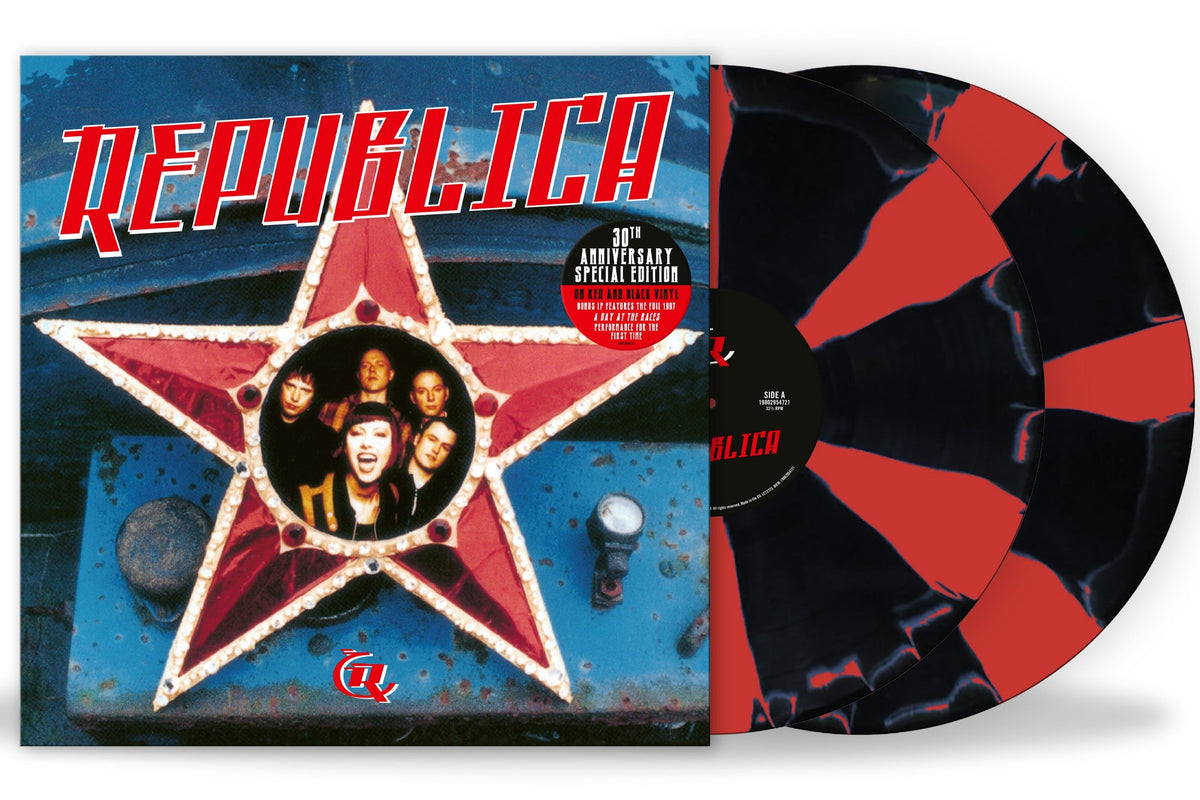 Republica - Republica (Indie Exclusive, Limited Edition, Red & Black "Cornetto" Colored Vinyl) (2 Lp's) Vinyl