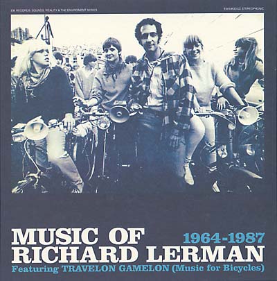 RICHARD LERMAN - Music Of Richard Lerman 1964-1987 CD