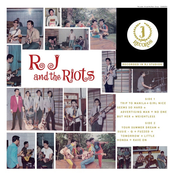 RJ & THE RIOTS - RJ & The Riots Vinyl LP