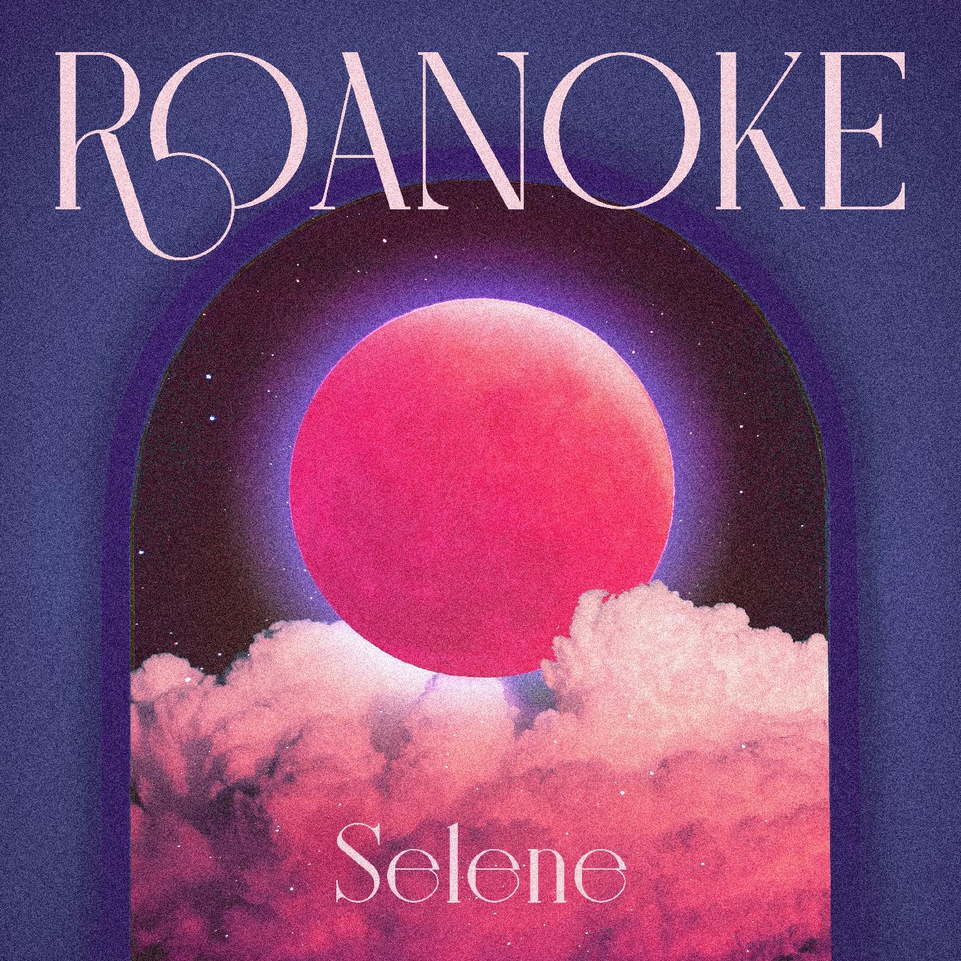 Roanoke - Selene + Juna (CLEAR PINK VINYL) Vinyl 7" Vinyl Clear Pink Vinyl