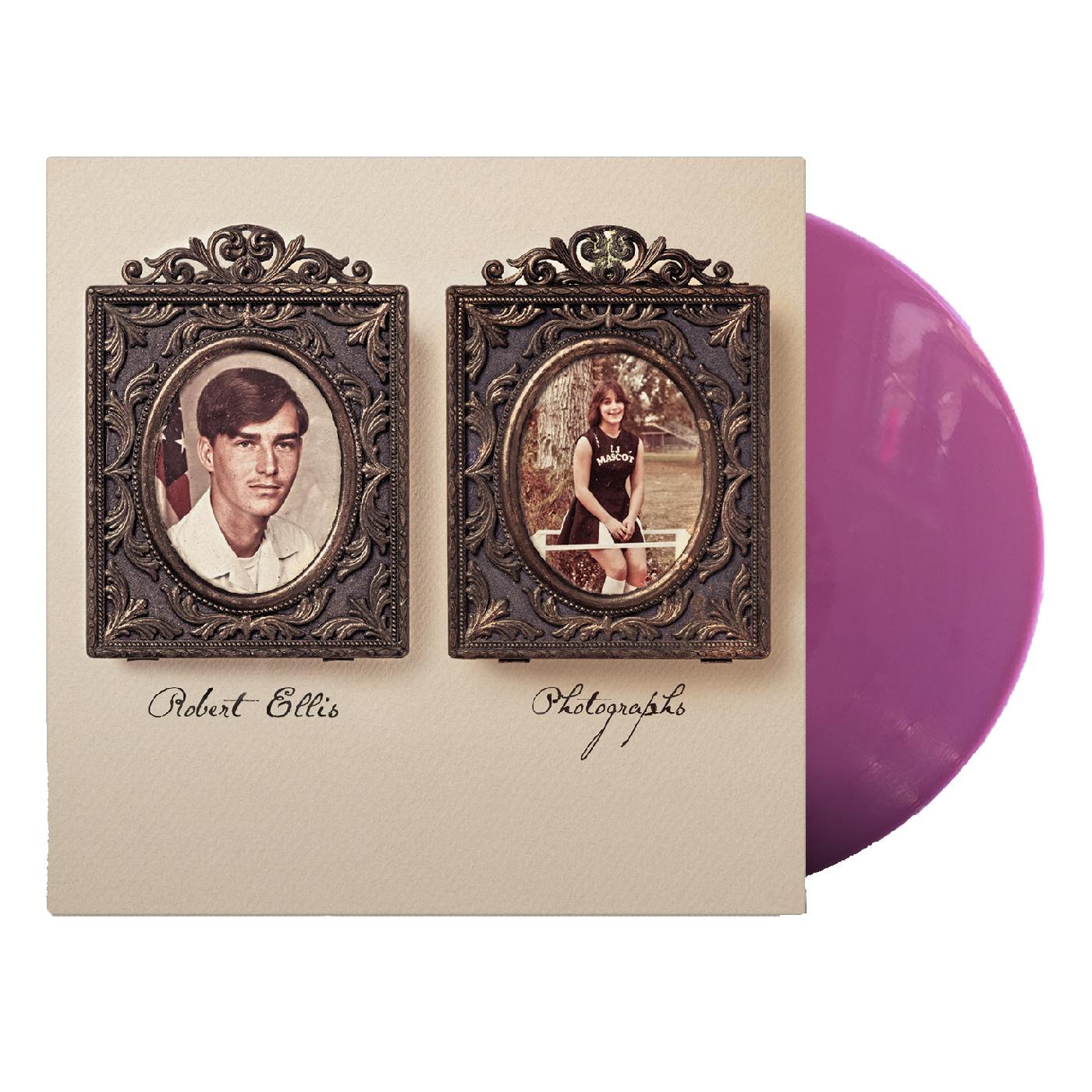 Robert Ellis - Photographs (LAVENDER VINYL) Vinyl LP Lavender Vinyl, First Time Color Pressing