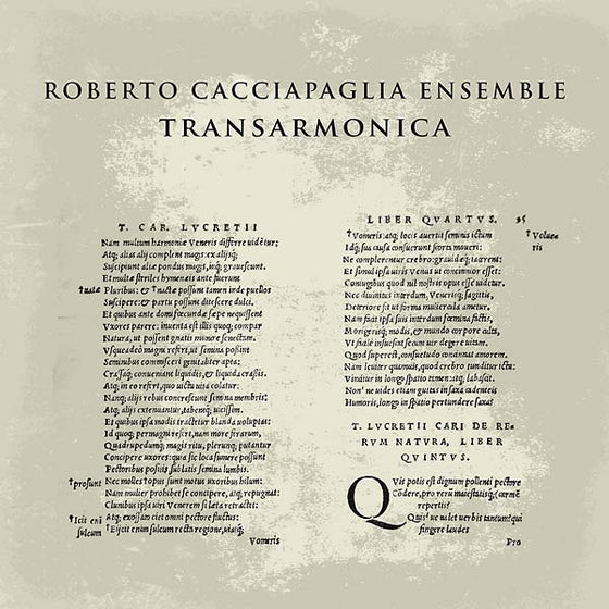 ROBERTO CACCIAPAGLIA ENSEMBLE - Transarmonica Vinyl LP