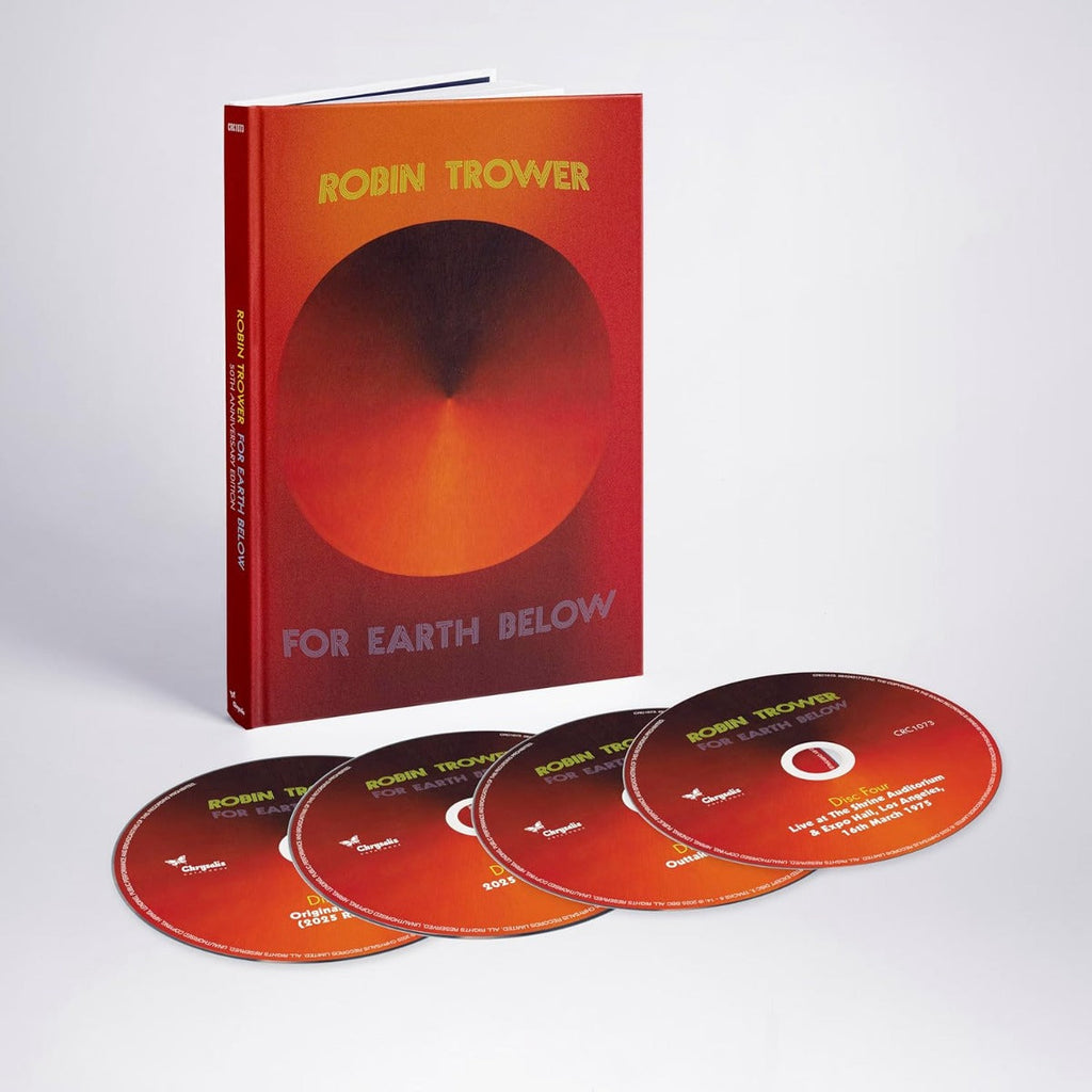 Robin Trower - For Earth Below: 50th Anniversary Edition (Box Set) (4 Cd's) CD