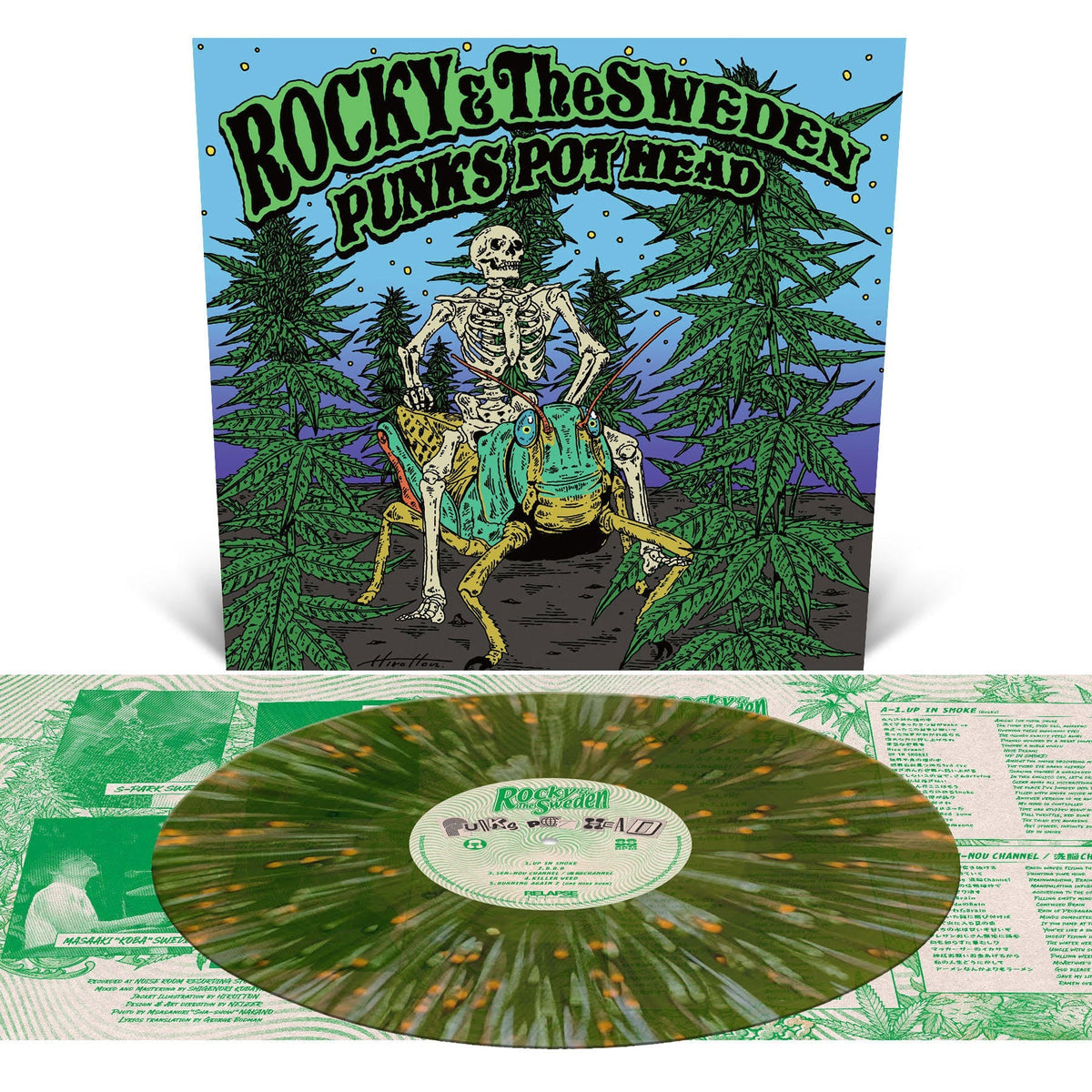 Rocky And The Sweden - Punk'S Pot Head [Super Silver Haze] Vinyl