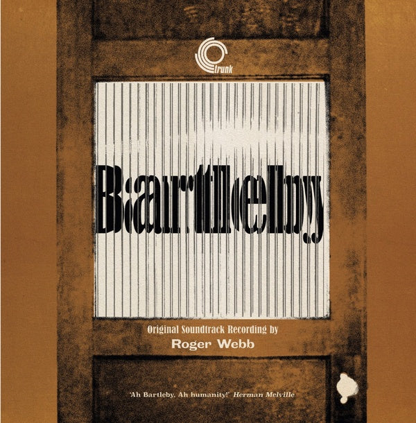 ROGER WEBB - Bartleby: The Original Soundtrack Recording Vinyl LP