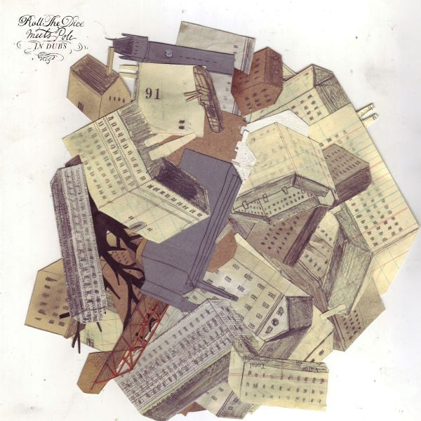 Roll The Dice meets Pole - In Dubs - 12" EP (MARBLED BLACK & SILVER VINYL) Vinyl 12" Vinyl Marbled black and silver vinyl 12" single in picture sleeve