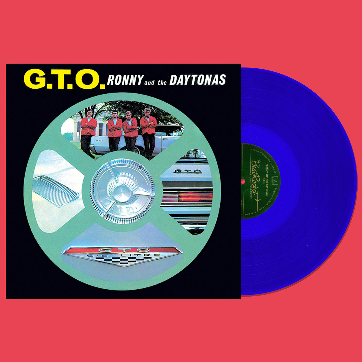 Ronny & The Daytonas - G.T.O. (BLUE VINYL) Vinyl LP Blue Vinyl