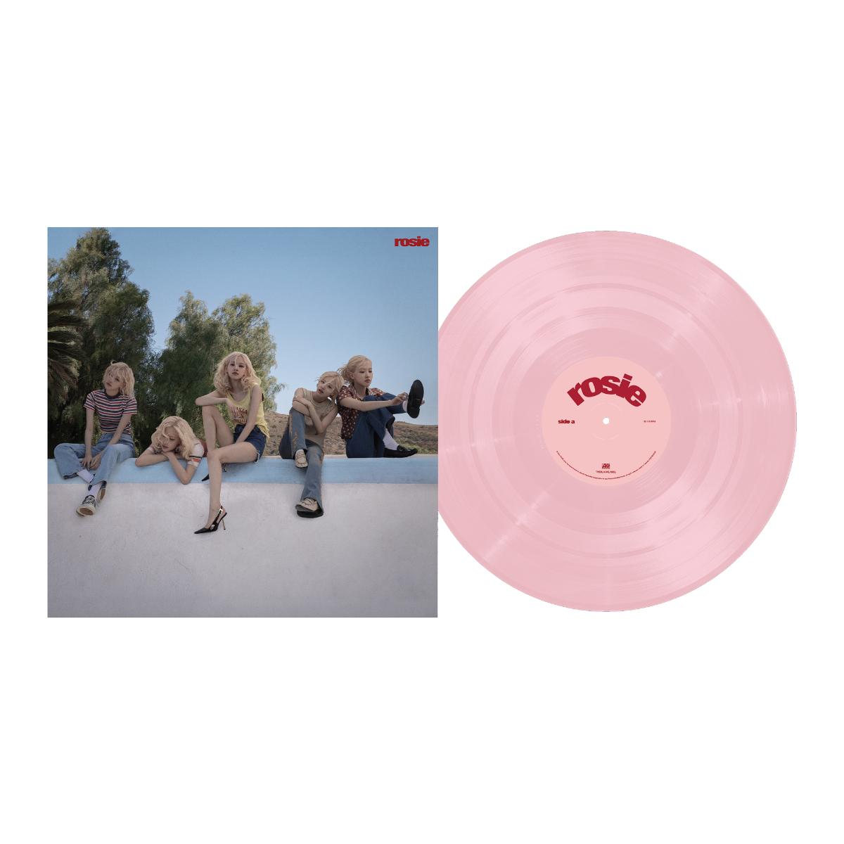 ROSÉ - Rosie (Band Cover Baby Pink Vinyl) Vinyl