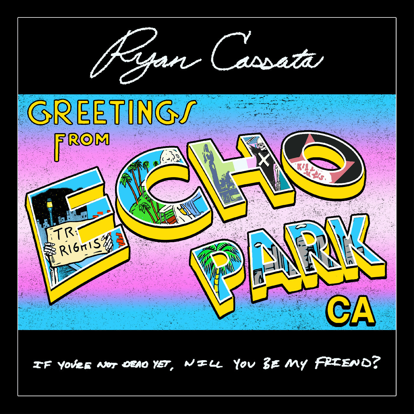 Ryan Cassata - Greetings From Echo Park (Trans-Blue Vinyl) Vinyl