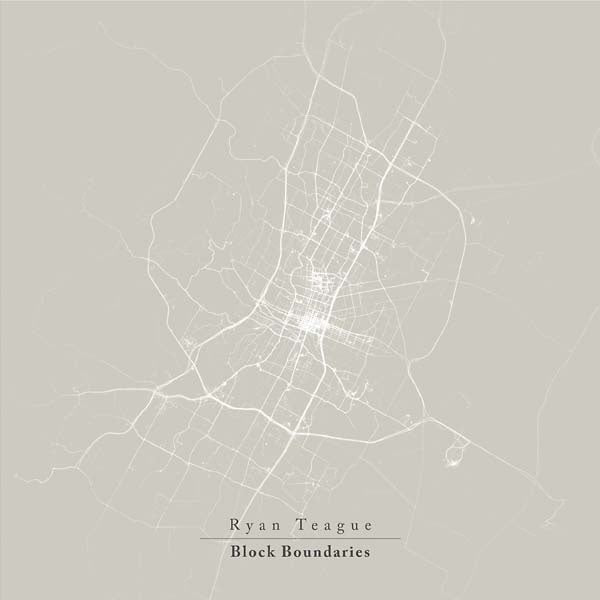 Ryan Teague - Block Boundaries Vinyl LP