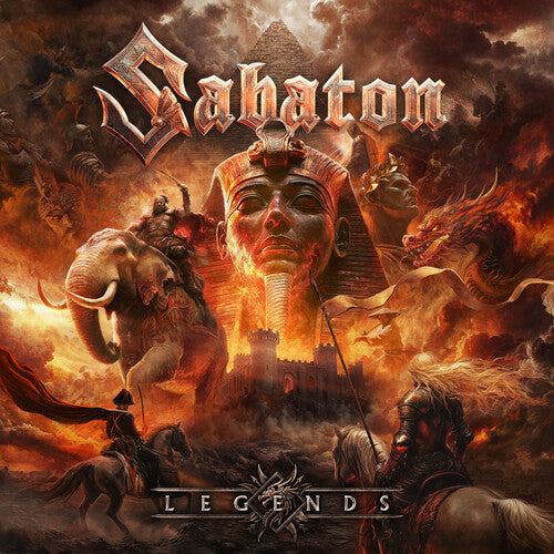Sabaton - Legends (Templars Edition) (Indie Exclusive, 180 Gram White Marble Colored Vinyl, Poster) Vinyl
