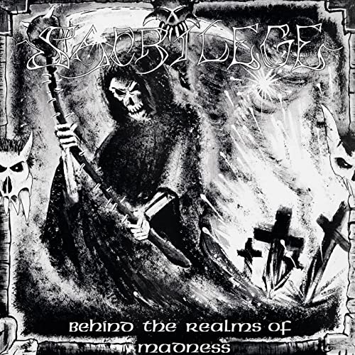 Sacrilege - Behind The Realms Of Madness (White W/ Black Splatter Vinyl 2Lp) Vinyl