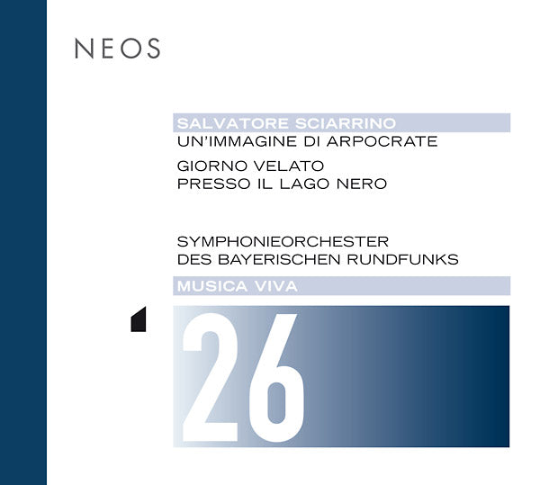 SALVATORE SCIARRINO - Musica Viva 26 CD CD/SACD