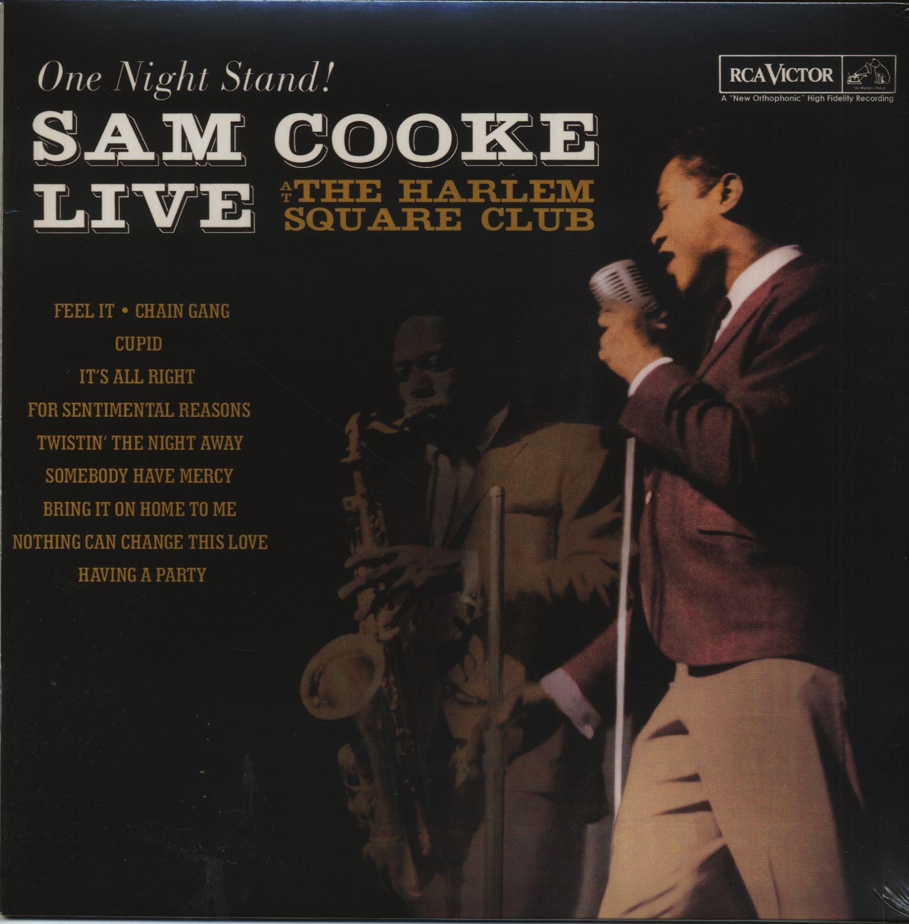 Sam Cooke - Live At The Harlem Square Vinyl
