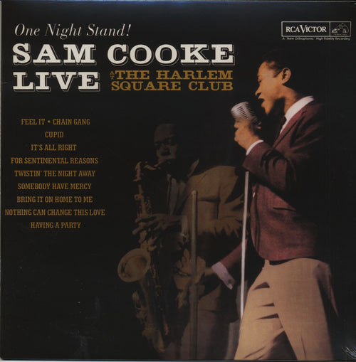 Sam Cooke - Live At The Harlem Square Vinyl