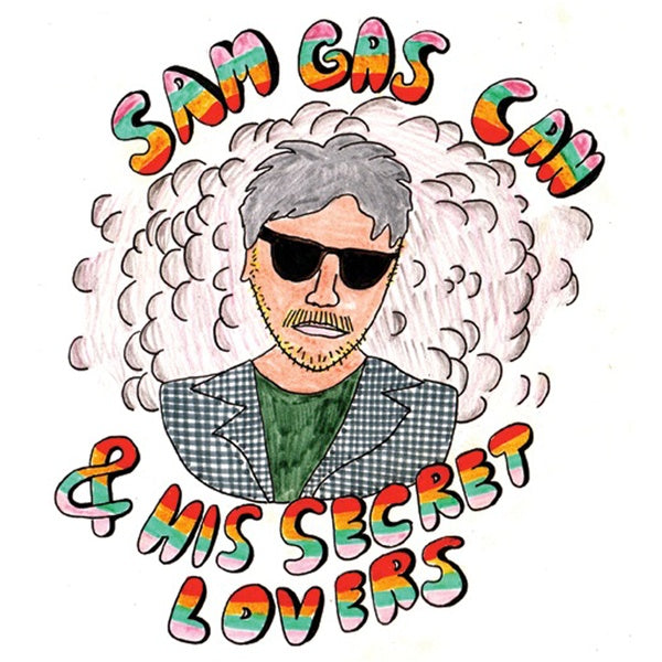SAM GAS CAN & HIS SECRET LOVERS - Ernie/Kurt Cobain Hamburger Vinyl 7"