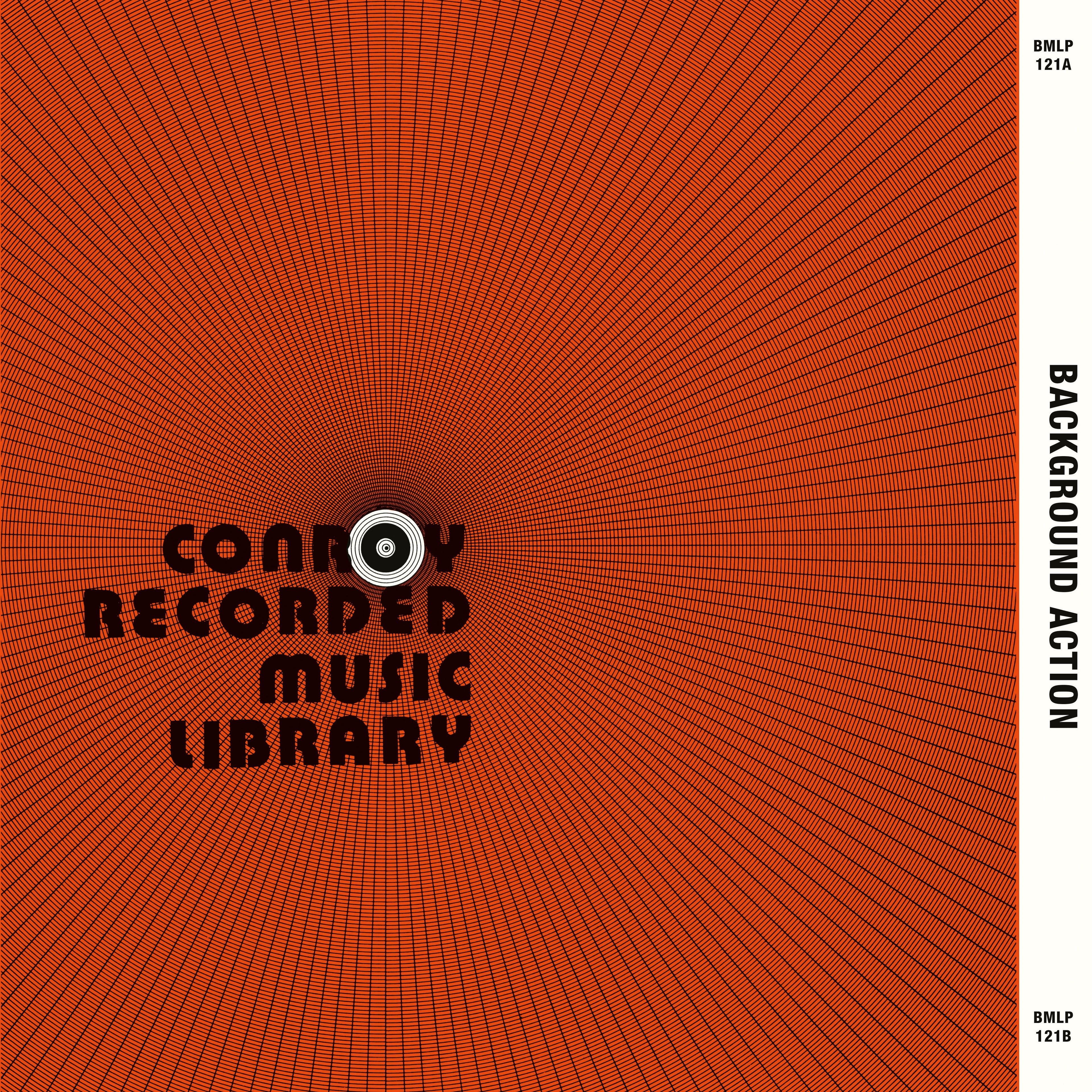 SAMMY BURDSON - Background Action (Conroy) Vinyl LP Black