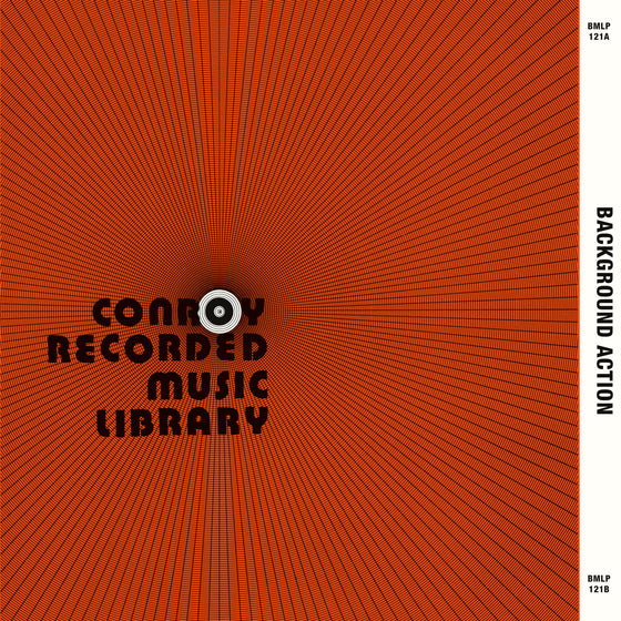 SAMMY BURDSON - Background Action (Conroy) Vinyl LP Black