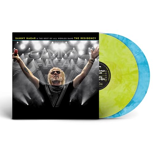Sammy Hagar - Sammy Hagar & The Best Of All Worlds Band - The Residency [Amplified Lime/Reverb Blue 2 LP] Vinyl